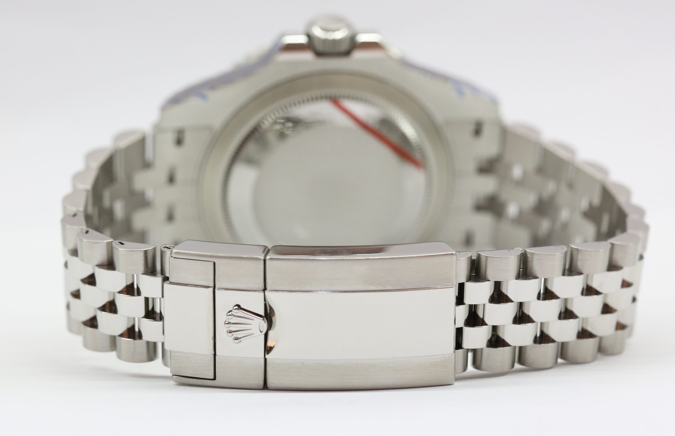 Rolex Oyster Perpetual GMT Master 2 in Stainless Steel with Pepsi Bezel and Black Index Dial on Rolex Jubilee Bracelet Ref. 126710BLRO Circa: 2018 - Image 7