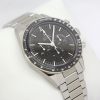 Omega Speedmaster Cal. 321 "Ed White" in stainless steel, Matt Black index dial on a Omega stainless steel bracelet.Ref. 31130403001001  Complete with Boxes and Omega Warranty cards, Circa: 2021