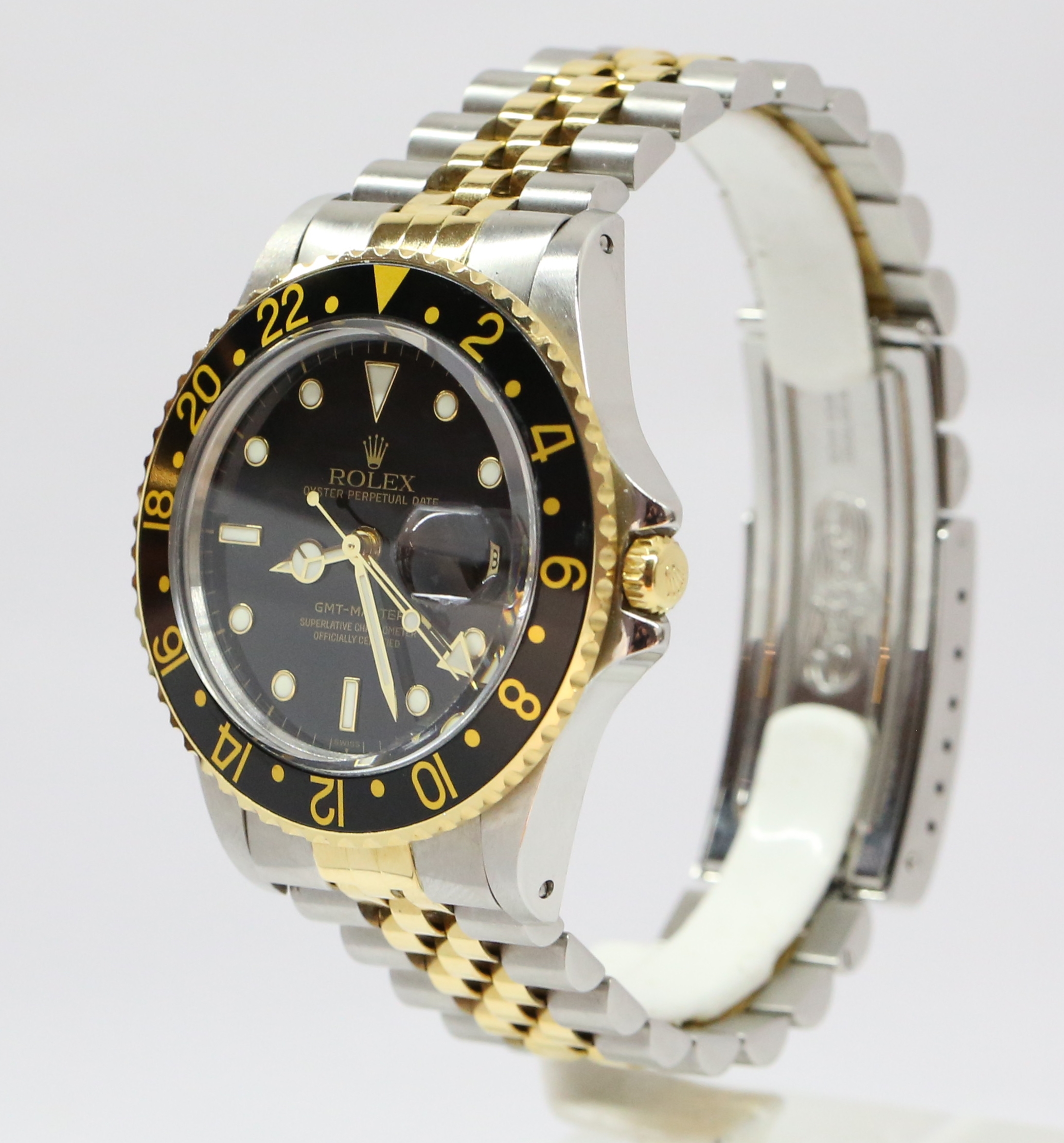 Rolex Oyster Perpetual GMT Master in 18ct Yellow Gold and Stainless Steel on Rolex Jubilee Bracelet Ref. 16753 Circa: 1987 - Image 2