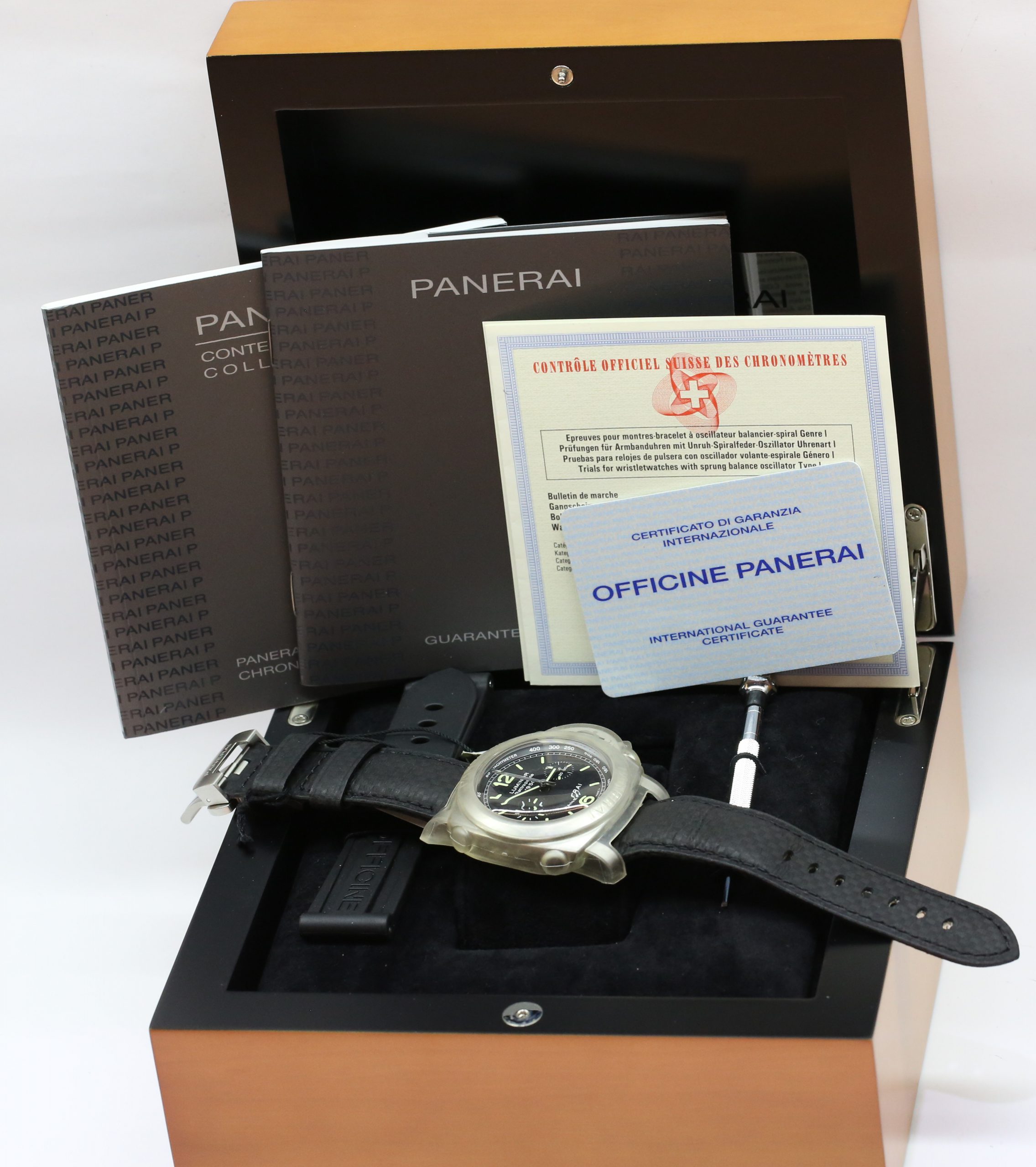 Panerai Luminor 1950 3 Days Rattrapante Double Chronograph 44mm in Stainless Steel Ref. PAM 213 Circa: 2006 *Mint* REDUCED!! - Image 10