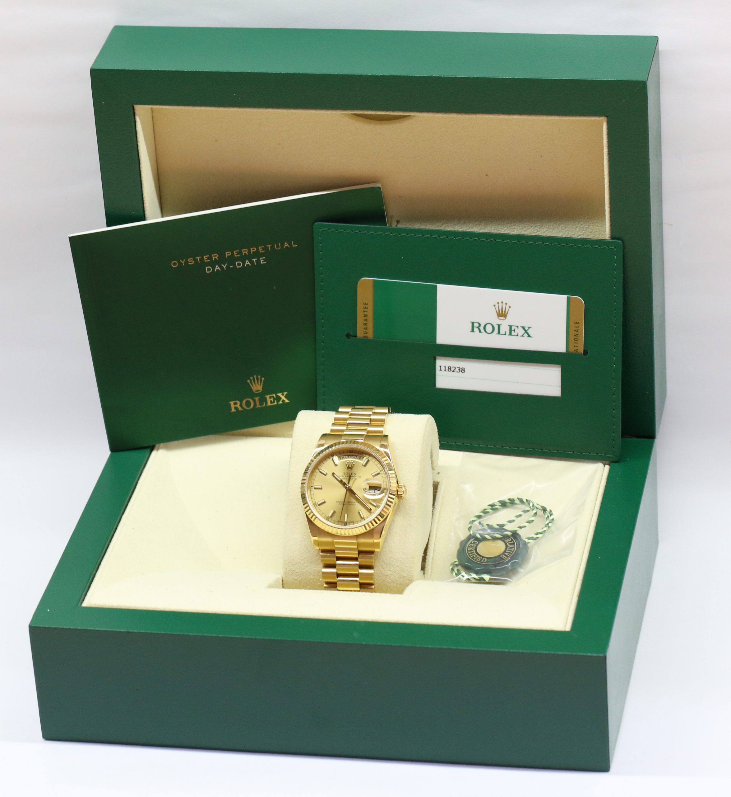 Rolex Oyster Perpetual Day Date 36 with 