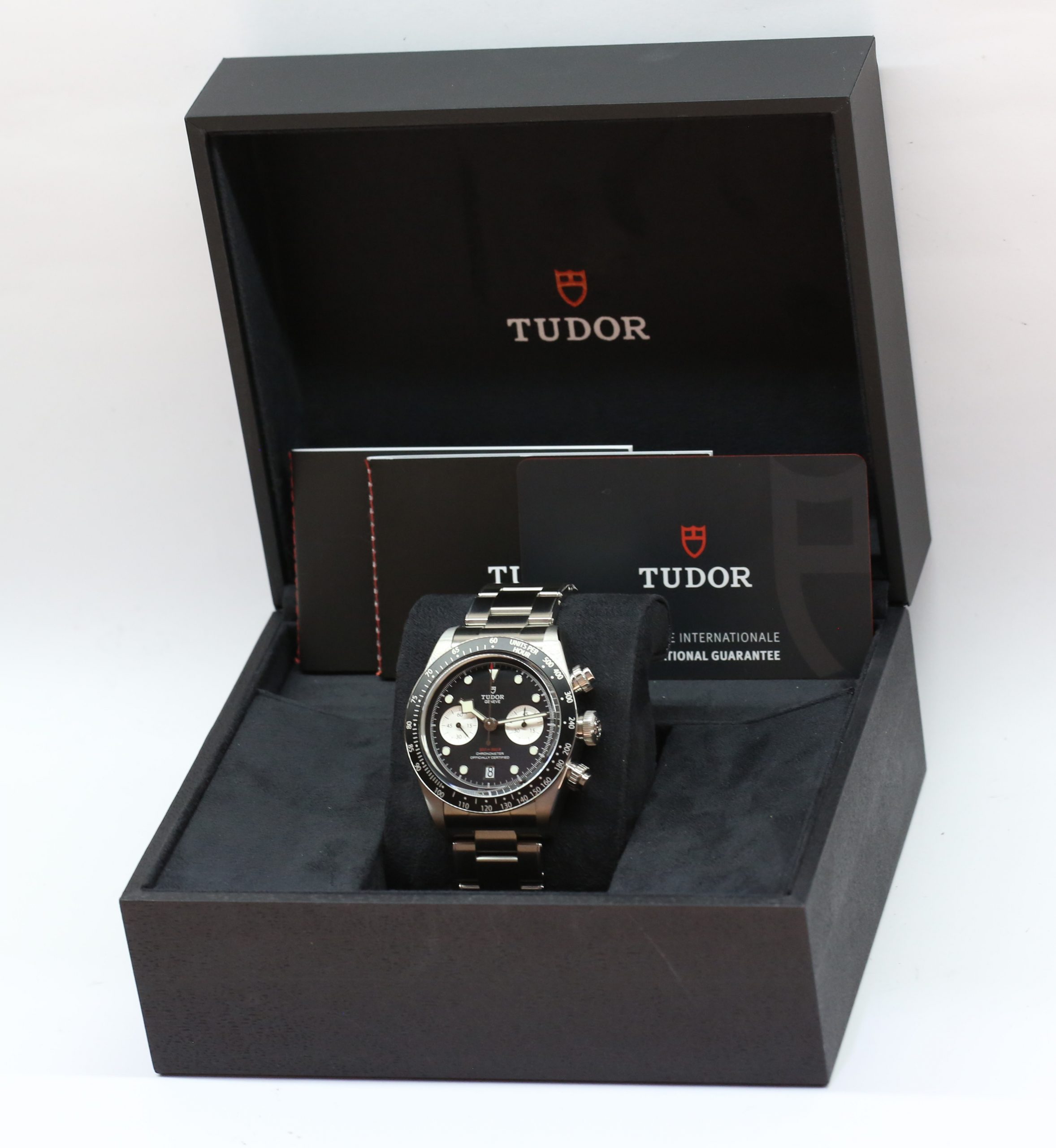 Tudor Black Bay Chrono, Black Index Dial, on Tudor Oyster Bracelet, Reference 79360N, Circa: 2021, Complete with Box & Papers - Image 7