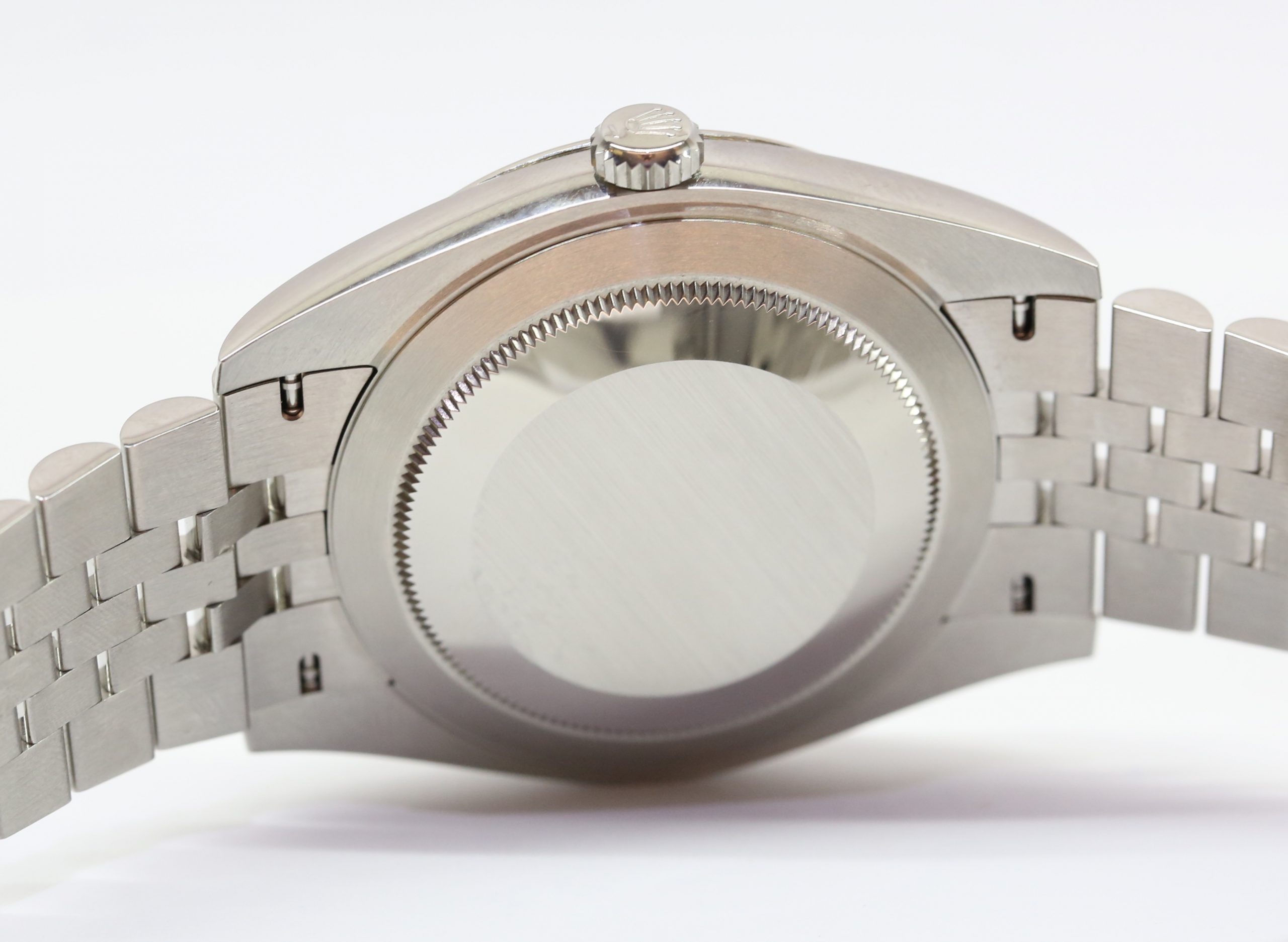 Rolex Datejust 41, Stainless Steel with 18ct White Gold Fluted Bezel, Wimbeldon Dial, on Rolex Jubilee Bracelet, Reference 126334, Circa: 2021, Complete with Box & Papers - Image 5