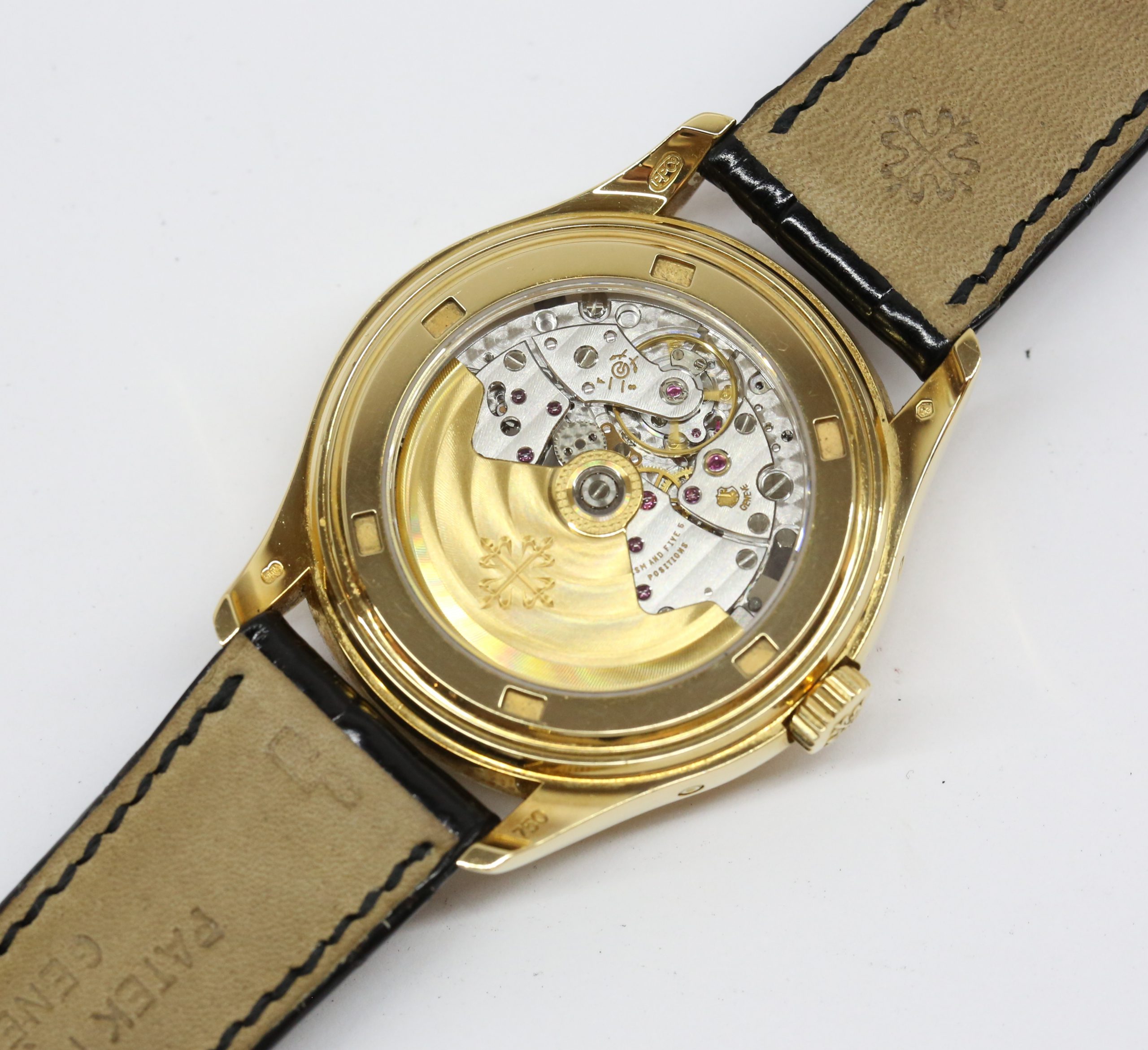 Patek Philippe Annual Calendar Moonphase, Reference: 5146J in 18ct Rose Gold, Slate Grey Arab Dial, Circa: 2007, Complete with Box & Papers - Image 6