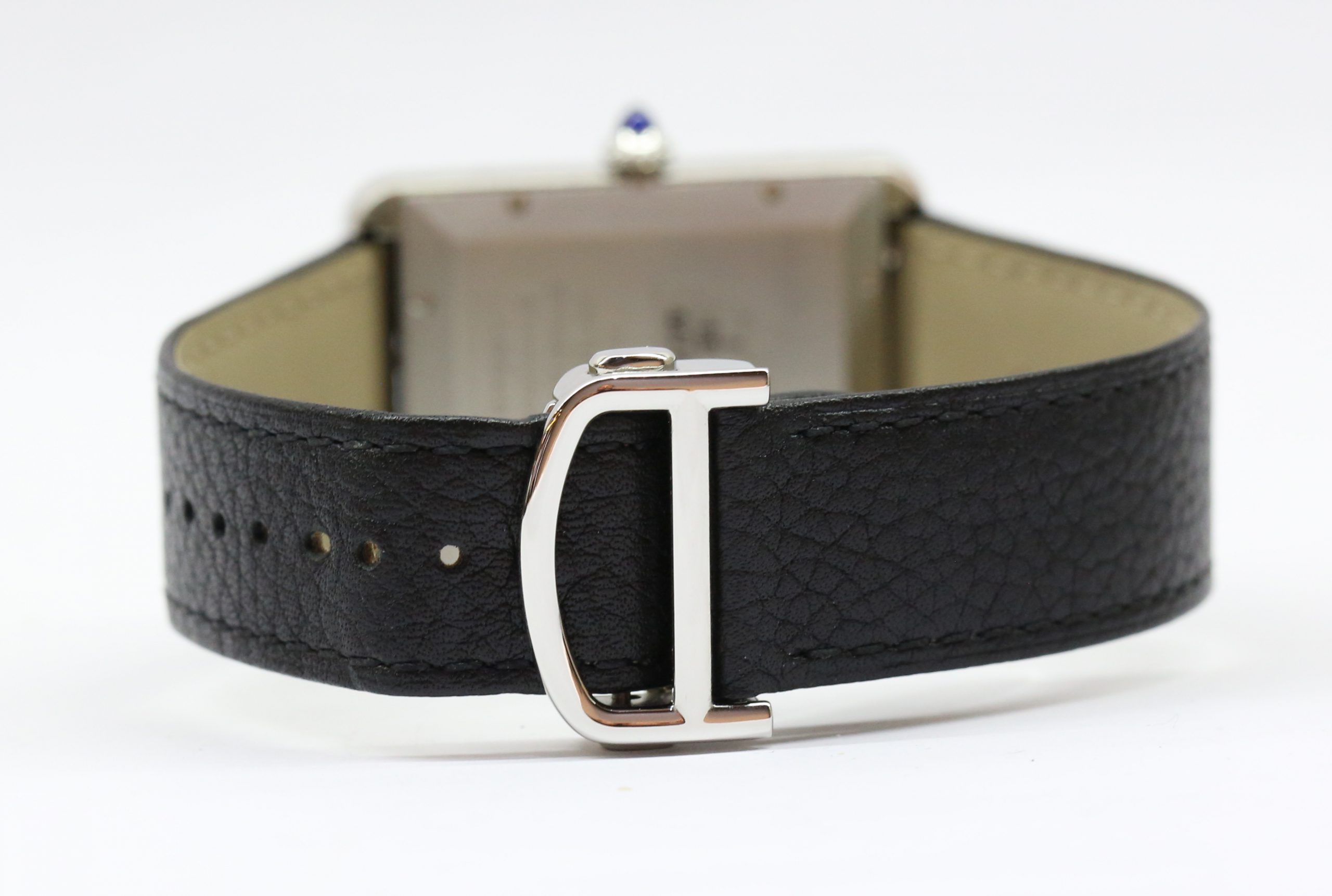 Cartier Tank Must Extra Large Model Automatic in Stainless Steel on Cartier Leather Strap and Cartier Clasp, Ref. WSTA0040 Circa: 2022 Complete with Box and Papers - Image 6