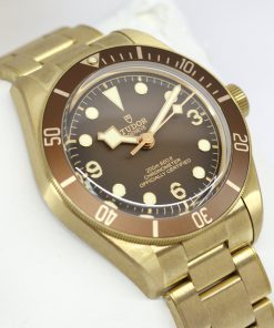 Tudor Black Bay Fifty-Eight Bronze with Brown 369 Dial on Tudor Bronze Oyster Bracelet. Ref. M79012M-0001 Circa: 2021 Complete with Box and Papers
