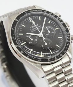 Omega Speedmaster Professional Moonwatch, Black Index Dial on Omega Stainless Steel Bracelet, Reference: 31030425001001, Circa: 2021, Complete with Box & Papers