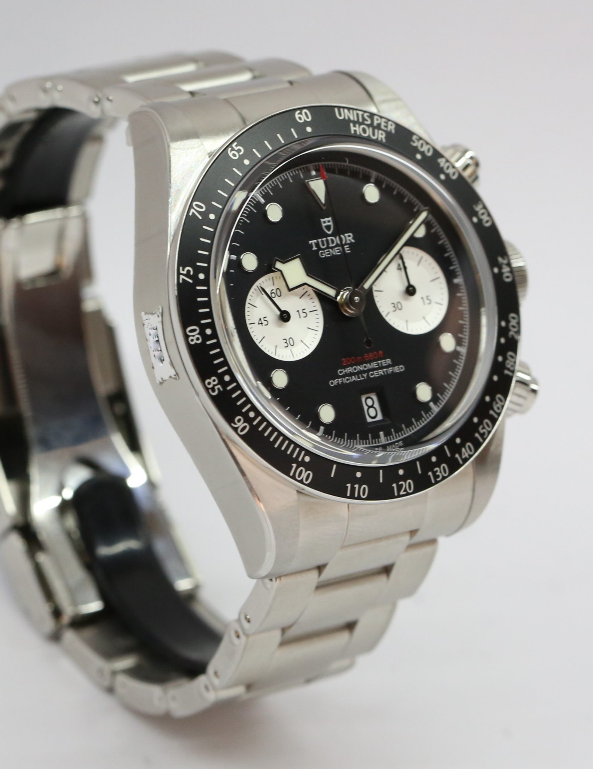 Tudor Black Bay Chrono, Black Index Dial, on Tudor Oyster Bracelet, Reference 79360N, Circa: 2021, Complete with Box & Papers - Image 4