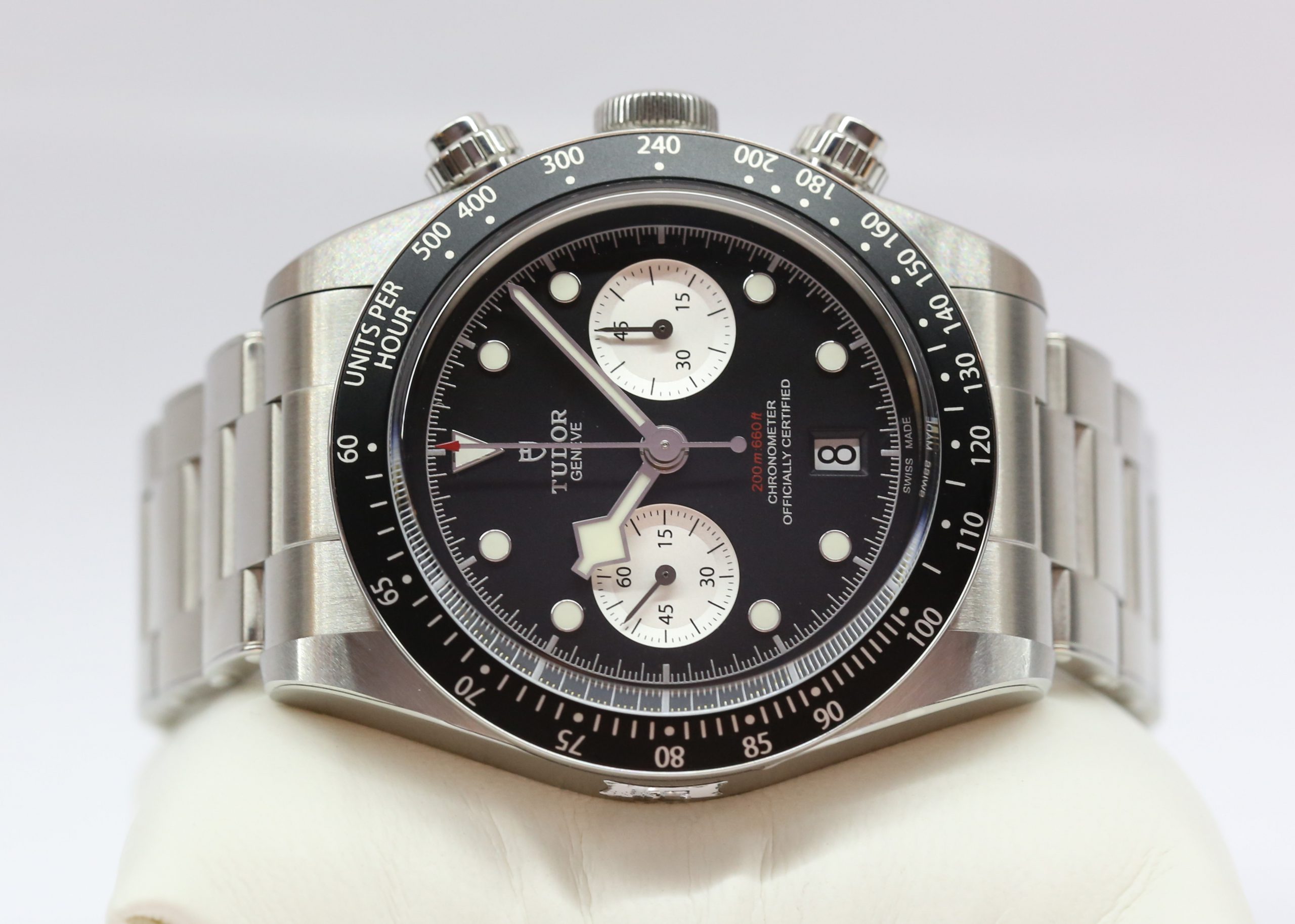 Tudor Black Bay Chrono, Black Index Dial, on Tudor Oyster Bracelet, Reference 79360N, Circa: 2021, Complete with Box & Papers - Image 3