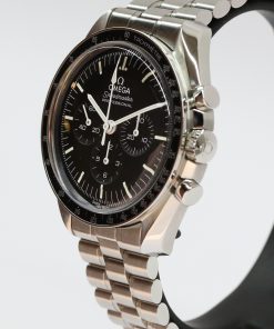 Alternative view of Omega Speedmaster Professional Moonwatch, Black Index Dial on Omega Stainless Steel Bracelet, Reference: 31030425001001, Circa: 2021, Complete with Box & Papers
