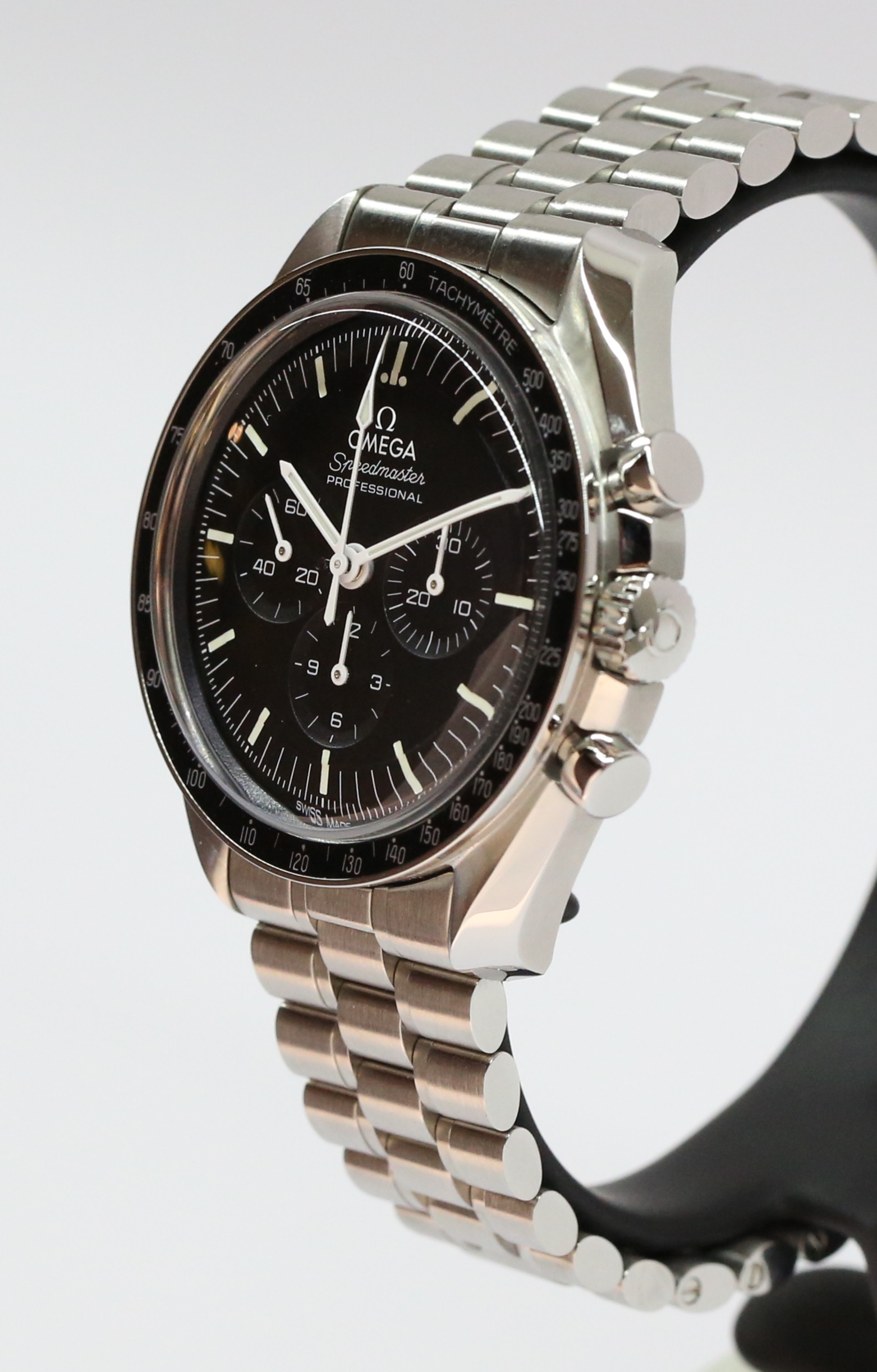 Omega Speedmaster Professional Moonwatch, Black Index Dial on Omega Stainless Steel Bracelet, Reference: 31030425001001, Circa: 2021, Complete with Box & Papers - Image 2