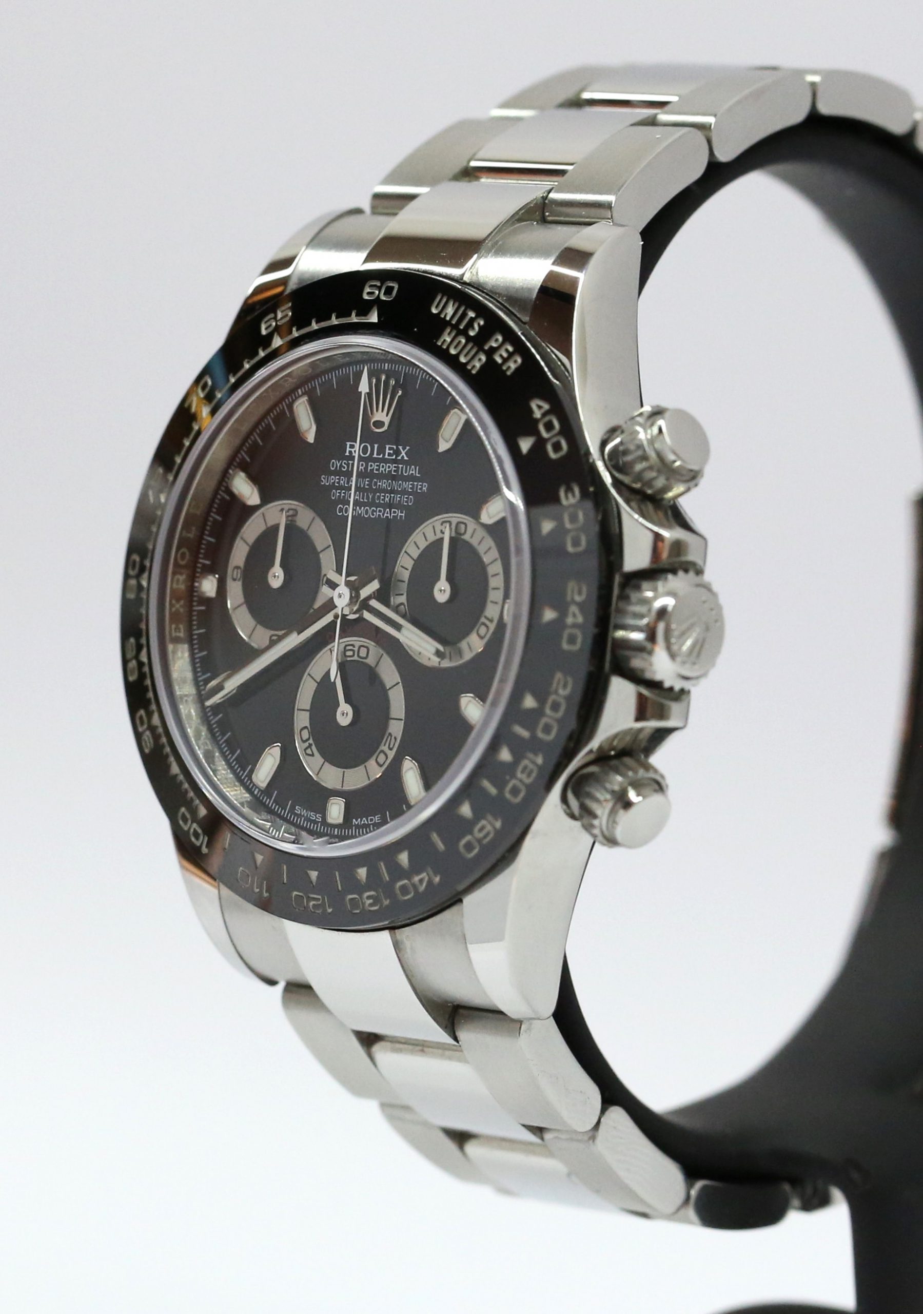Rolex Oyster Perpetual Daytona in Stainless Steel with Black Index Dial and Black Ceramic Bezel on Rolex Oyster Bracelet Ref. 116500LN Circa: 2020 Complete with Box and Papers - Image 2