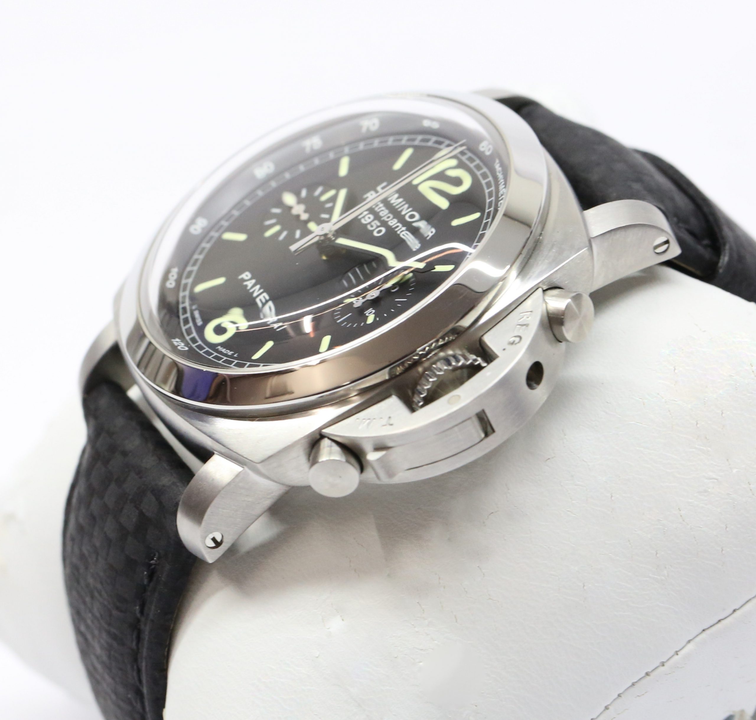 Panerai Luminor 1950 3 Days Rattrapante Double Chronograph 44mm in Stainless Steel Ref. PAM 213 Circa: 2006 *Mint* REDUCED!! - Image 3