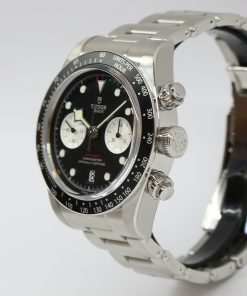 Alternative view of Tudor Black Bay Chrono, Black Index Dial, on Tudor Oyster Bracelet, Reference 79360N, Circa: 2021, Complete with Box & Papers