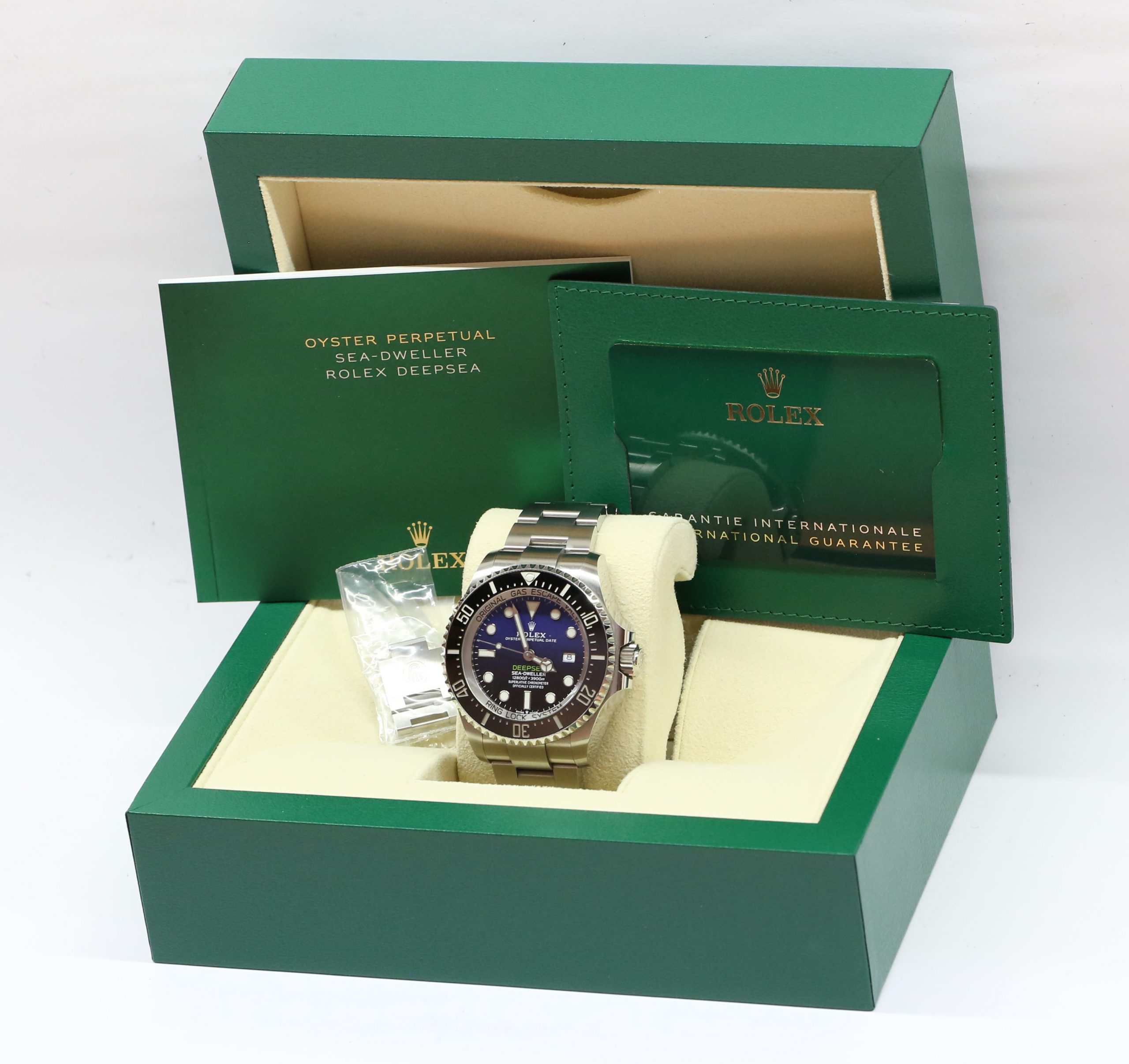 Rolex Oyster Perpetual Deepsea James Cameron in Stainless Steel with Black and Blue Index Dial on Rolex Oystersteel Bracelet Ref. 126660 Circa: 2021 Complete with Box and Papers - Image 6