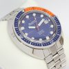 Bulova Devil Diver Oceanographer 44mm in stainless steel Blue index dial, Blue Orange bezel on a Bulova stainless steel bracelet. Ref: 96B321 Box and warranty card, Ca 2021