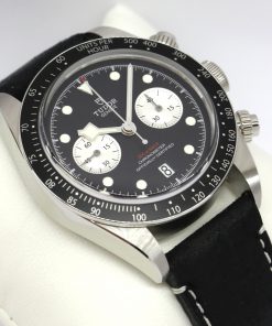 Tudor Black Bay Chrono in stainless steel, Black index Dial, on Tudor Oyster Bracelet, Reference 79360N, Circa: 11/2021, Complete with Box & Papers, Balance of Tudor Factory Warranty