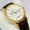Vacheron Constantin Patrimony Historiques The Jubilee 1755 in 18ct Yellow Gold, Silver Guilloche Index Dial, on Brown VC Strap with 18ct Yellow Gold Maltese Buckle, Ref: 8520/000 J-9142, Limited edition, Circa: 2005, With Box & Papers