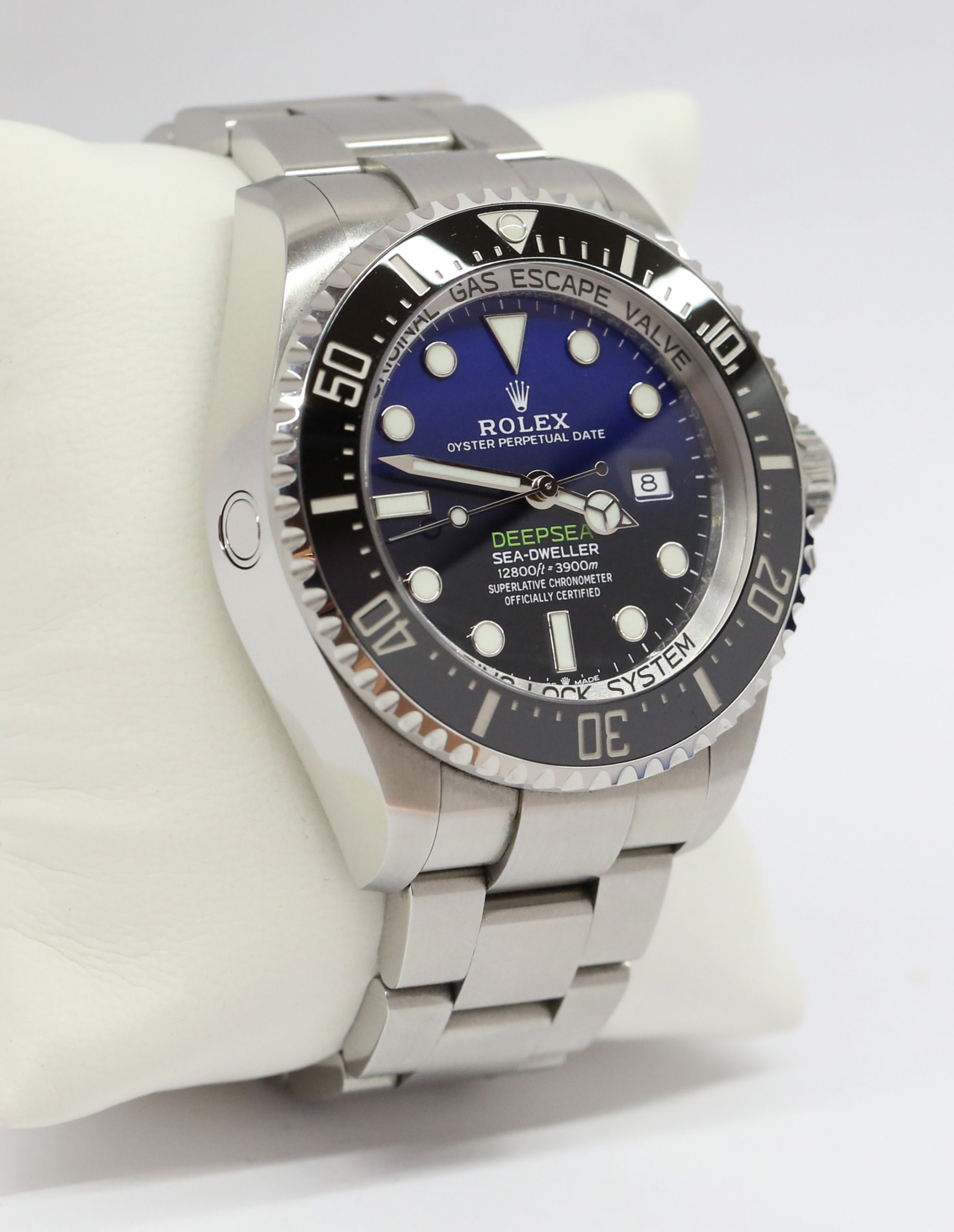 Rolex Oyster Perpetual Deepsea James Cameron in Stainless Steel with Black and Blue Index Dial on Rolex Oystersteel Bracelet Ref. 126660 Circa: 2021 Complete with Box and Papers - Image 3