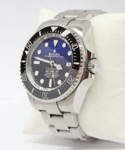 Alternative view of Rolex Oyster Perpetual Deepsea James Cameron in Stainless Steel with Black and Blue Index Dial on Rolex Oystersteel Bracelet Ref. 126660 Circa: 2021 Complete with Box and Papers