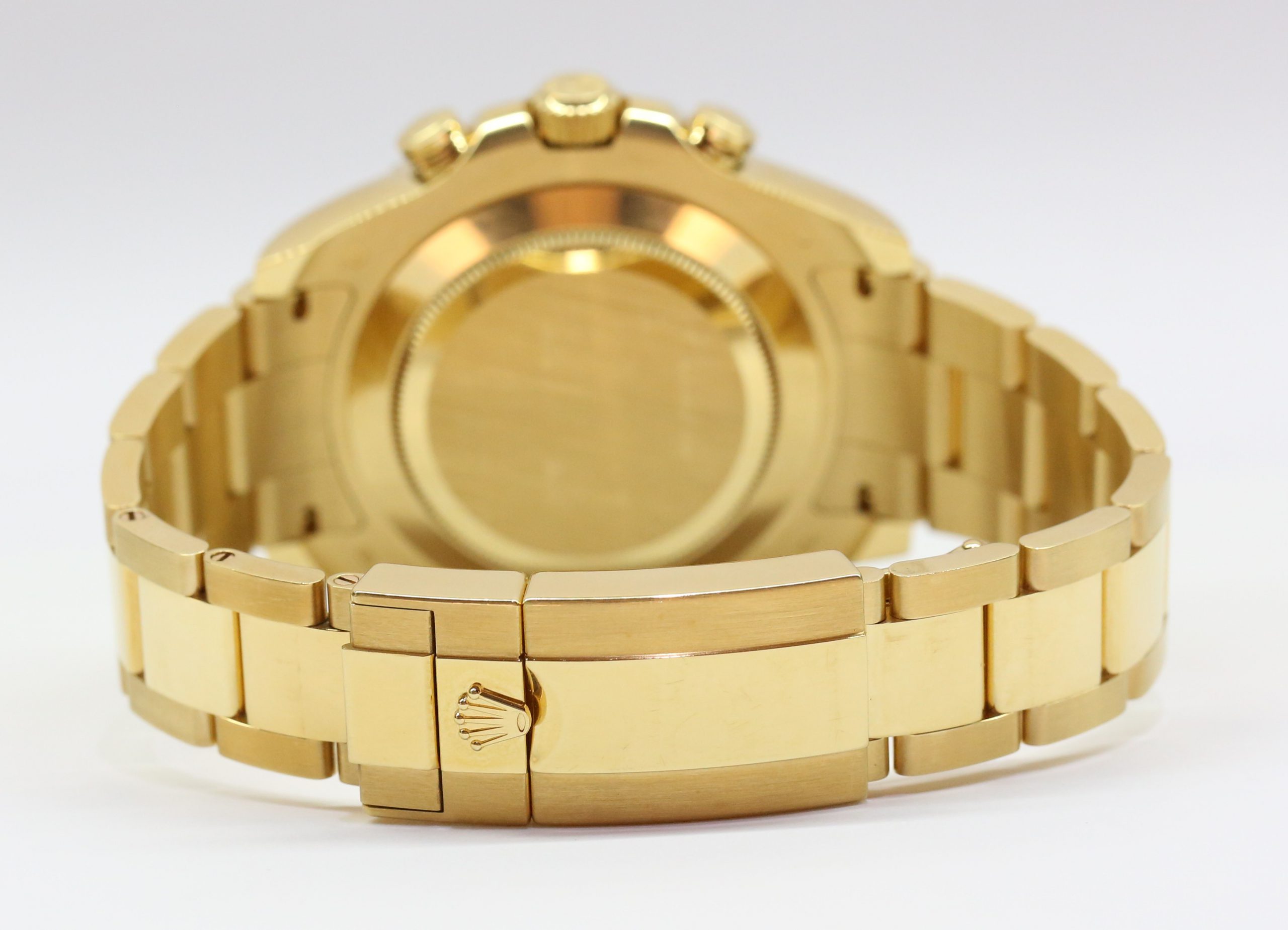 Rolex Yachtmaster II 44mm in 18ct yellow gold, White index dial, Blue ceramic bezel on a Rolex 18ct Yellow gold Oyster bracelet. Box and Papers Ca. 2018 - Image 6