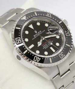 Rolex Sea Dweller 43, "Anniversary" in Rolex OysterSteel on a Rolex Oyster bracelet, Black Index Dial, Black Ceramic Bezel, Ref: 126600, Ca.2021, Complete with Box, Paper & Balance of Rolex Factory Warranty