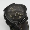Panerai Luminor 1950 3 Day GMT in Ceramica, Black Arab Dial on a Panerai Strap, Reference PAM00441, Circa 2016, with Box & Papers