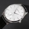 Jaeger Le Coultre Ultra Thin automatic Ref Q1278420, sold new in 2015, just serviced with new strap, $8,800(AUD) in GST