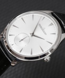 Jaeger Le Coultre Ultra Thin automatic Ref Q1278420, sold new in 2015, just serviced with new strap, $8,800(AUD) in GST
