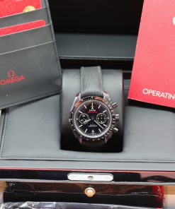 Alternative view of Omega Speedmaster Dark Side of the Moon Ref 031192445101007, sold new in Australia May 2018, $11,660