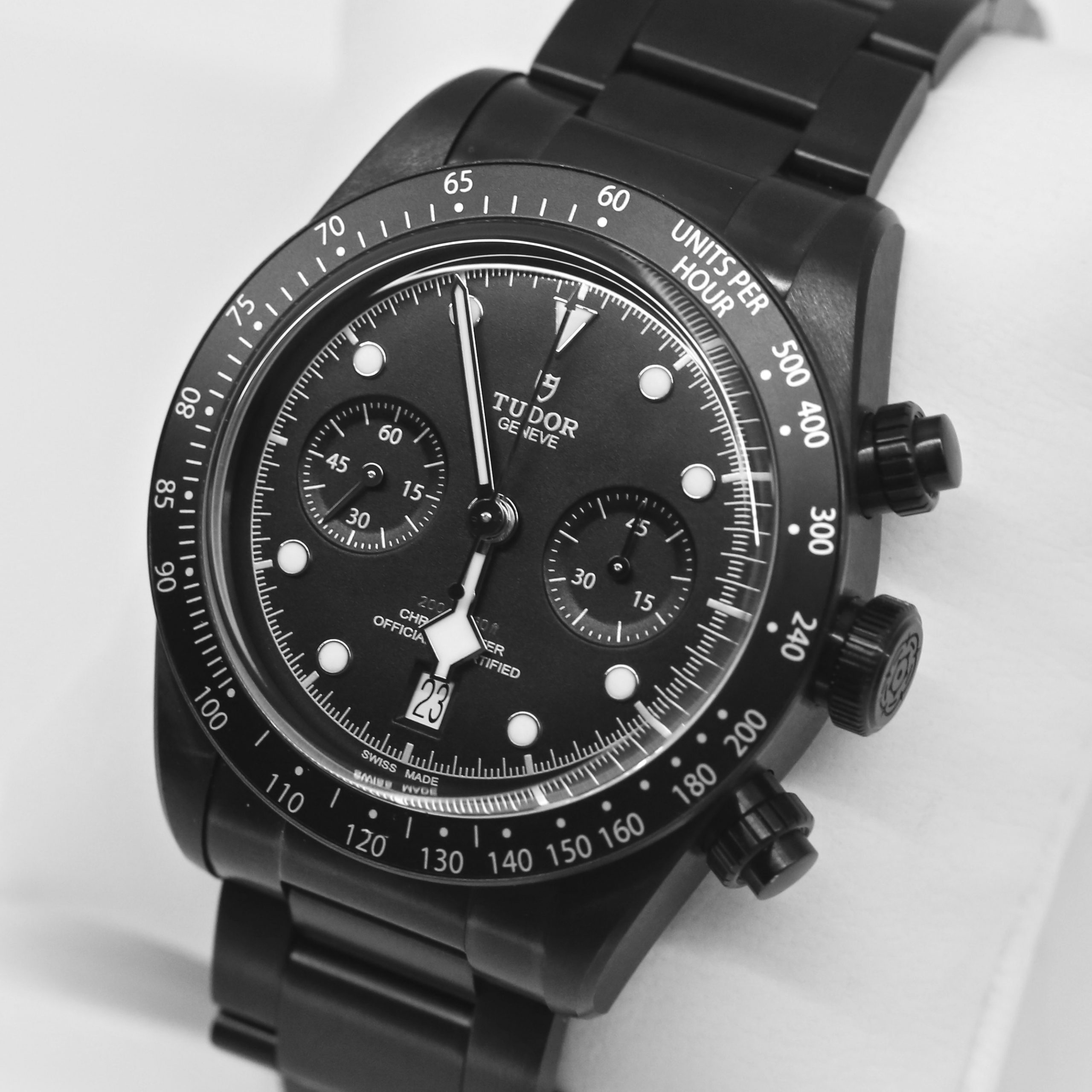 Tudor Black Bay chronograph Dark All Blacks limited edition Ref 79360DK September 2019 $9,900(AUD). - Image 3