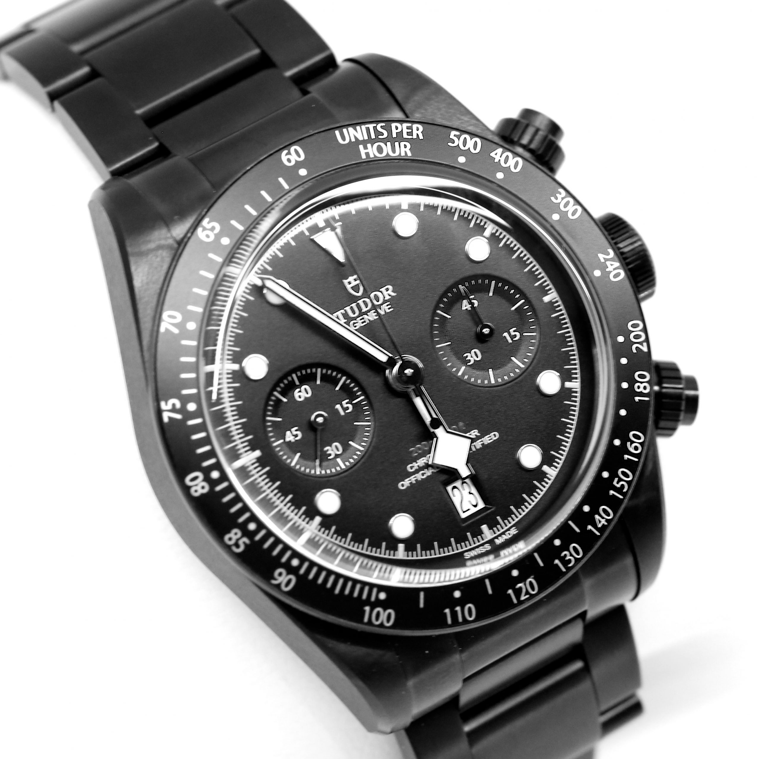 Tudor Black Bay chronograph Dark All Blacks limited edition Ref 79360DK September 2019 $9,900(AUD). - Image 2