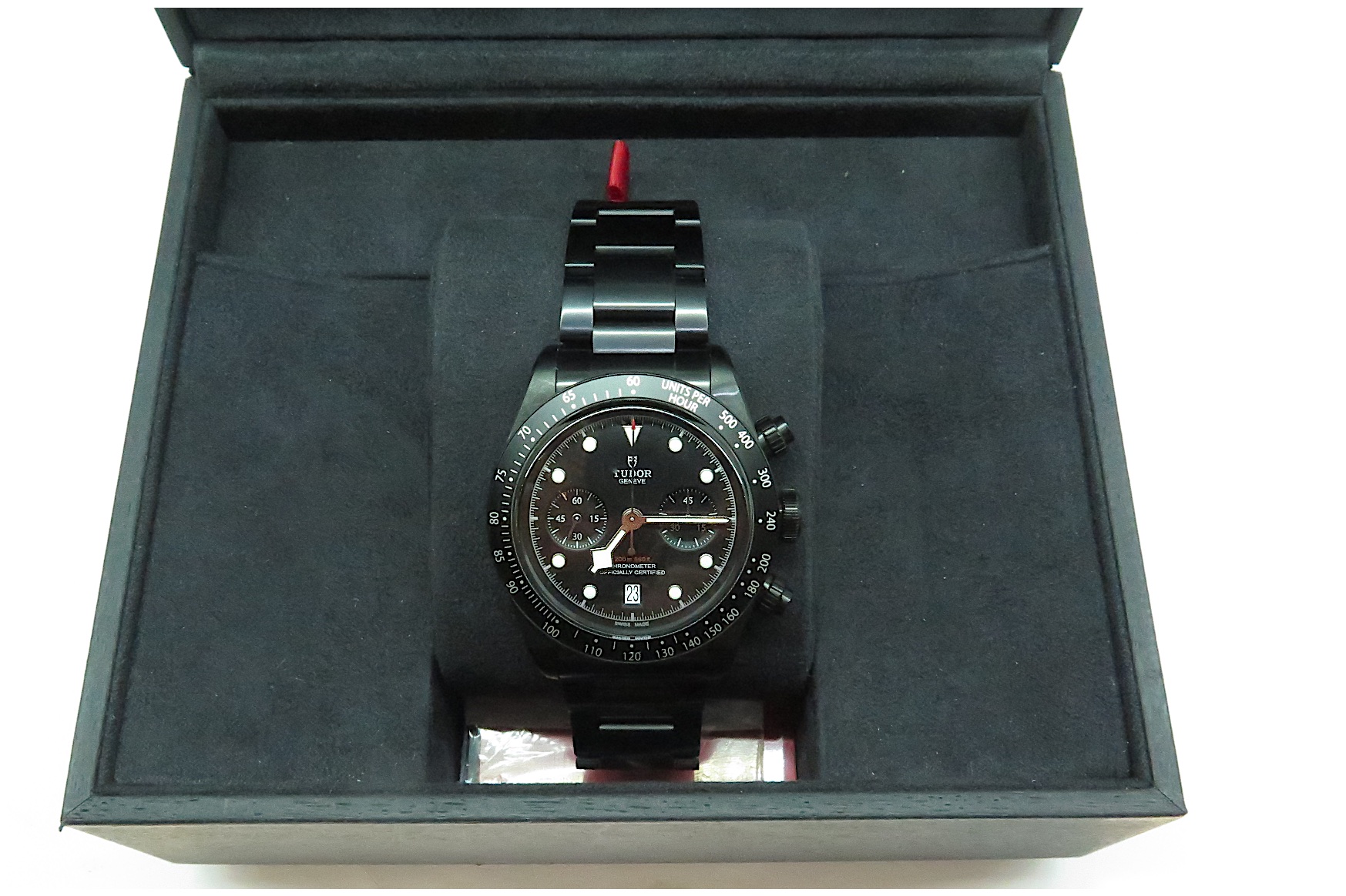 Tudor Black Bay chronograph Dark All Blacks limited edition Ref 79360DK ...