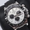 Rolex Oyster Perpetual Daytona Ref 116519LN white gold ceramic bezel Oysterflex.