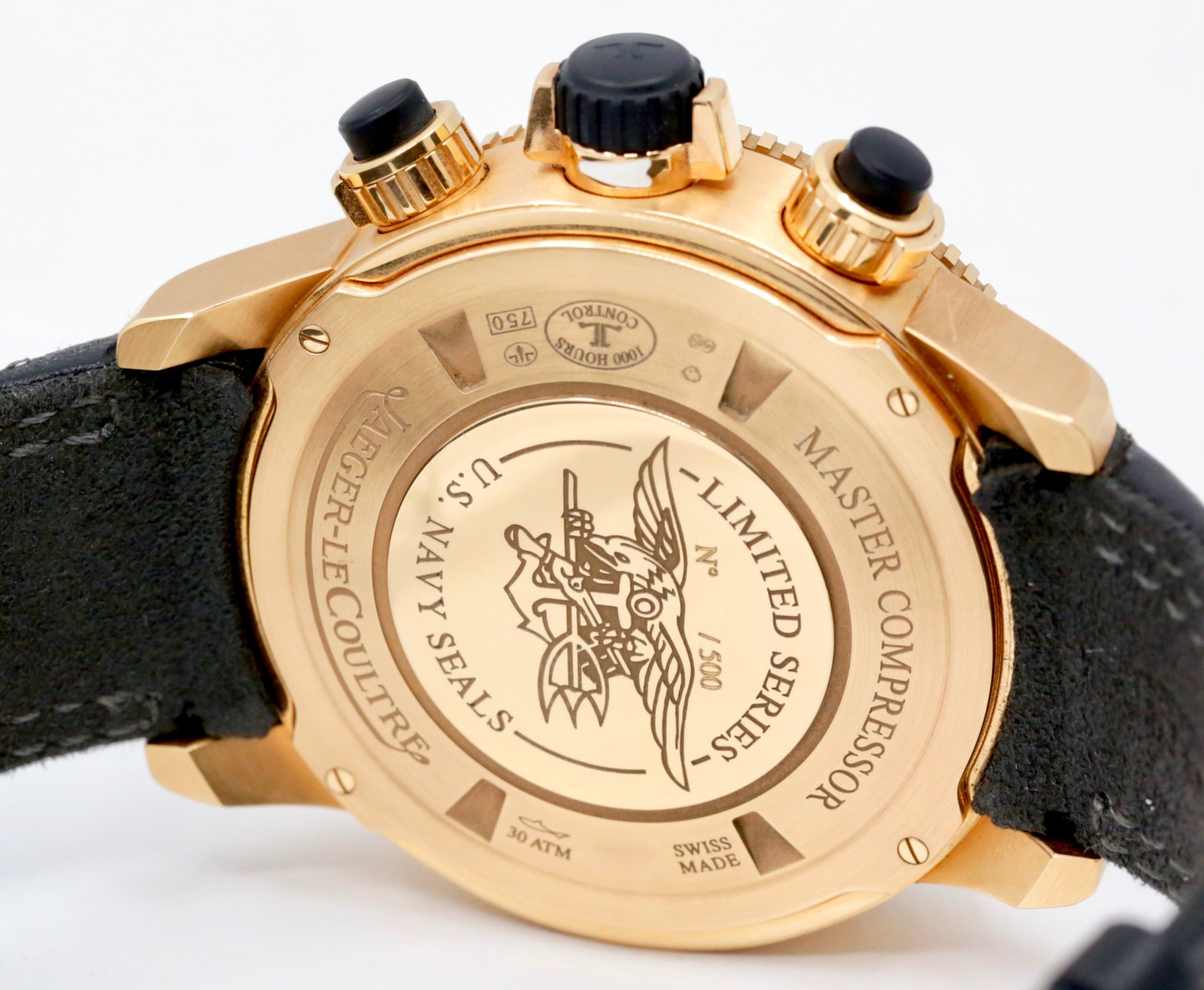 Jaeger Le Coultre Master Compressor Navy Seal Ref Q1782470, 18K ROSE GOLD, full set box and papers, - Image 6