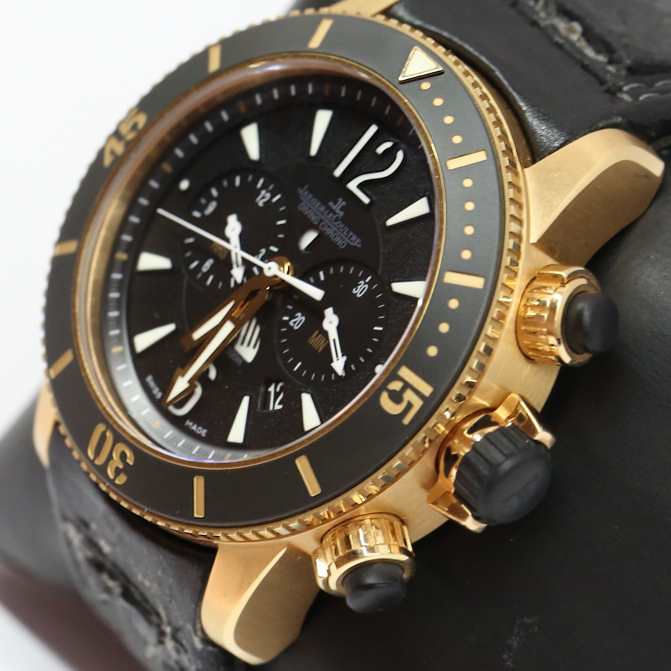 Jaeger Le Coultre Master Compressor Navy Seal Ref Q1782470, 18K ROSE GOLD, full set box and papers, - Image 3
