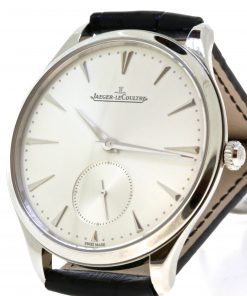Alternative view of Jaeger Le Coultre Ultra Thin automatic Ref Q1278420, sold new in 2015, just serviced with new strap, $8,800(AUD) in GST