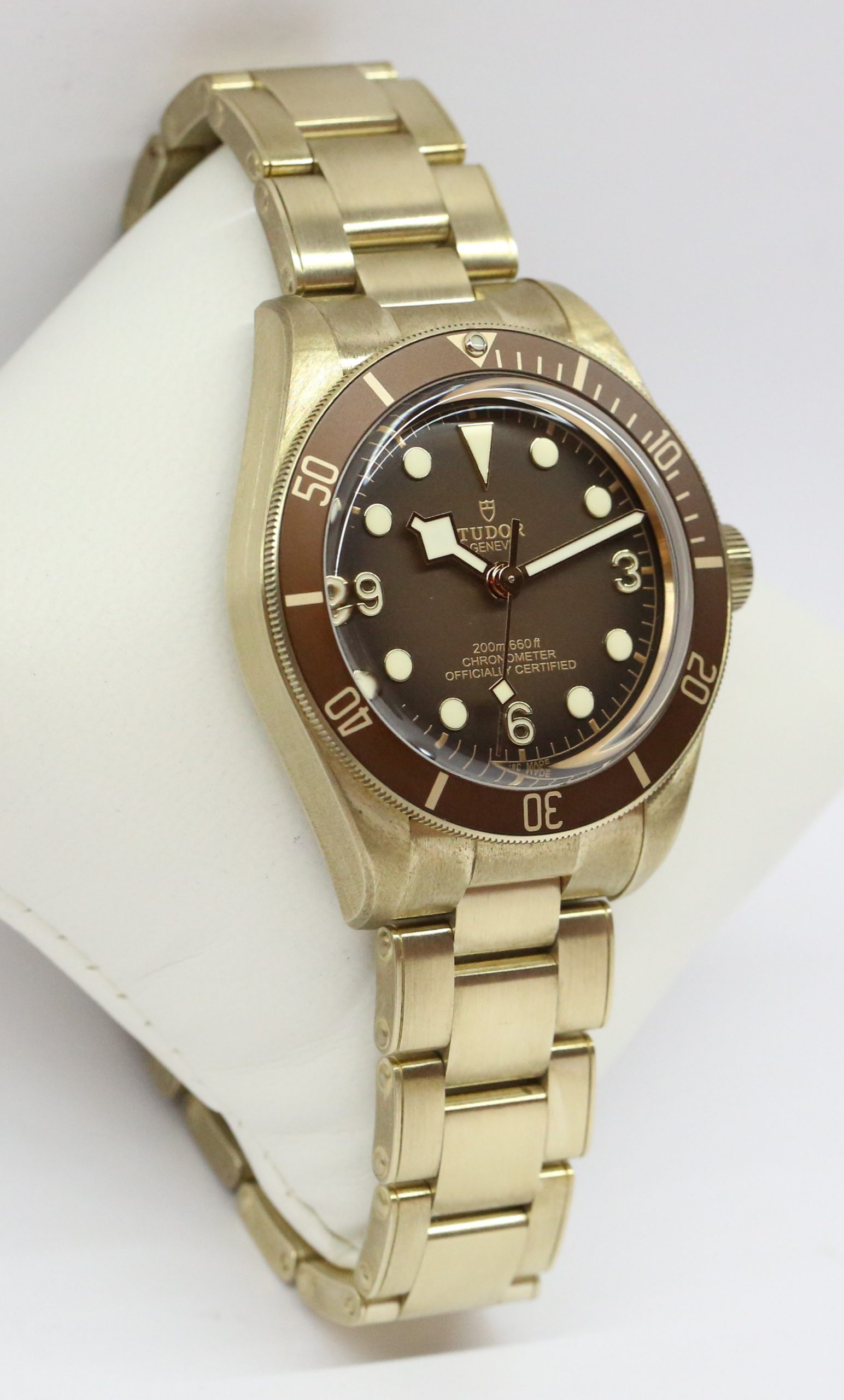 Tudor Black Bay Fifty-Eight Bronze with Brown 369 Dial on Tudor Bronze Oyster Bracelet. Ref. M79012M-0001 Circa: 2021 Complete with Box and Papers - Image 2