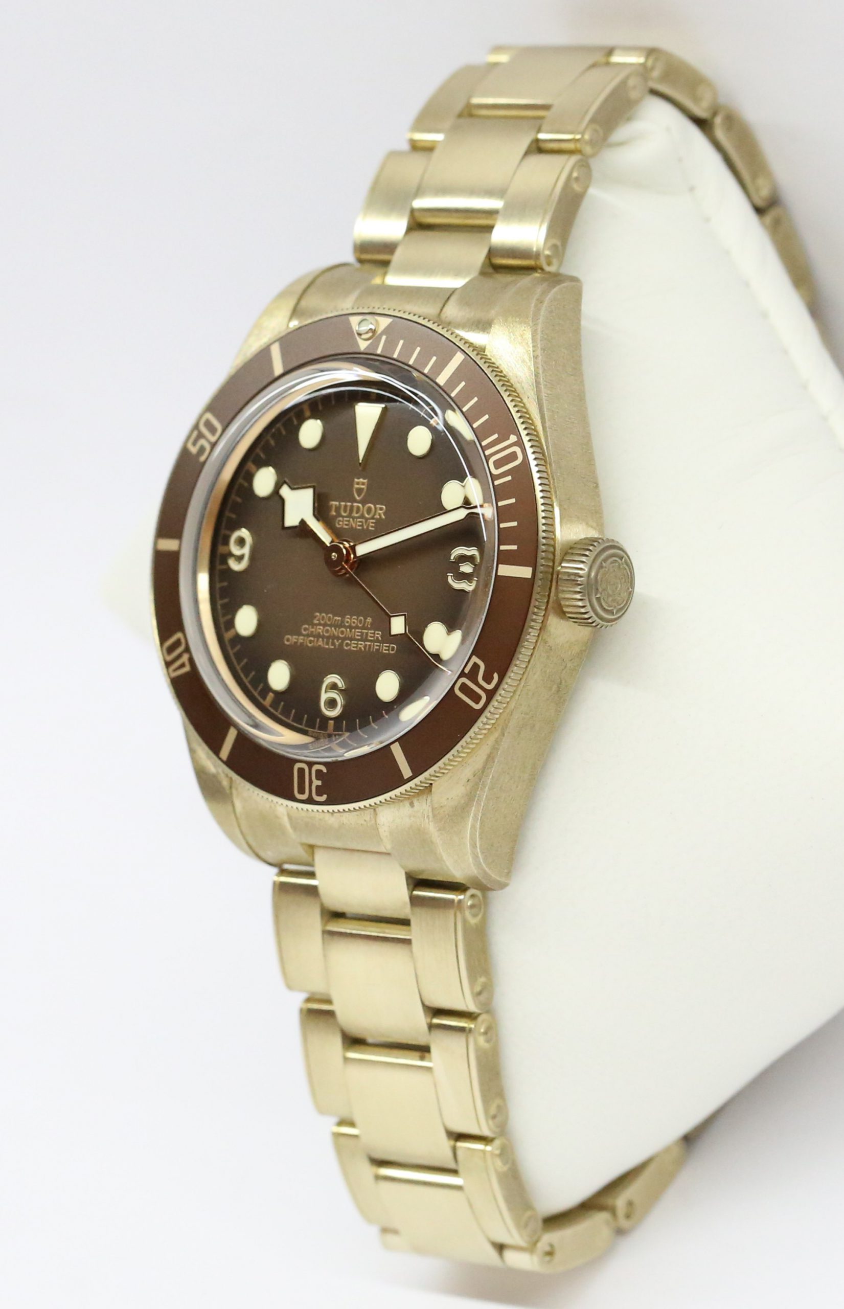 Tudor Black Bay Fifty-Eight Bronze with Brown 369 Dial on Tudor Bronze Oyster Bracelet. Ref. M79012M-0001 Circa: 2021 Complete with Box and Papers - Image 3