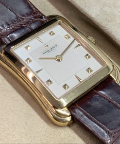 Alternative view of Vacheron Constantin Toledo 18ct yellow gold 0.750, manual winding with box and papers.