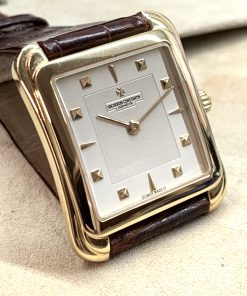 Vacheron Constantin Toledo 18ct yellow gold 0.750, manual winding with box and papers.