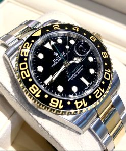 Rolex Oyster Perpetual GMT Master II in Stainless steel and 18ct Yellow Gold, Case Ref: 116713LN Dec 2018, full set Box&Papers $25,630.00