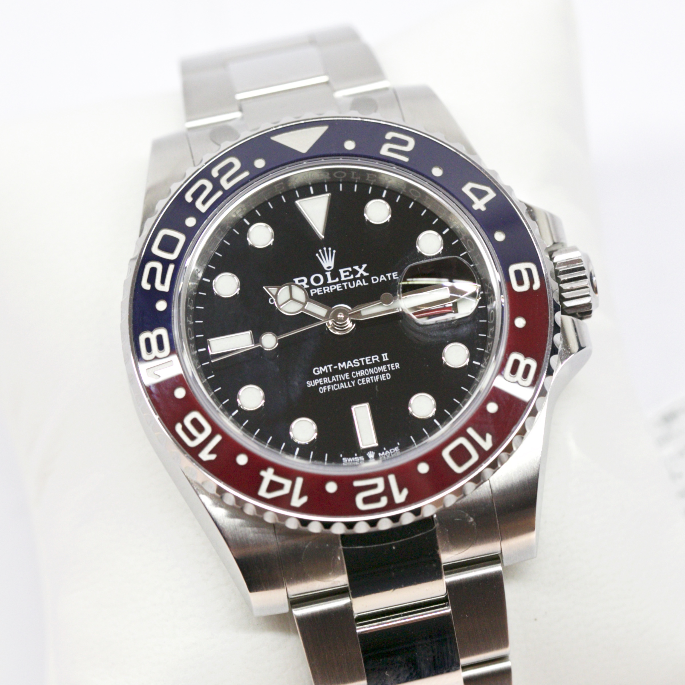Rolex GMT Master Pepsi Oyster bracelet Ref 126710BLRO 2020 box and papers - Image 6