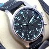 IWC Pilots Chronograph Online Mercedes-AMG Petronas Formula One Edition, Titanium Case on IWC Strap, Black Arab DIal, Reference IW388108, Circa 2022, Box & Papers