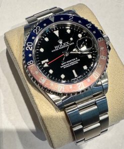 Rolex Oyster Perpetual GMT Master II Case ref 16710, Ca 1999, just back from Rolex Service Centre,