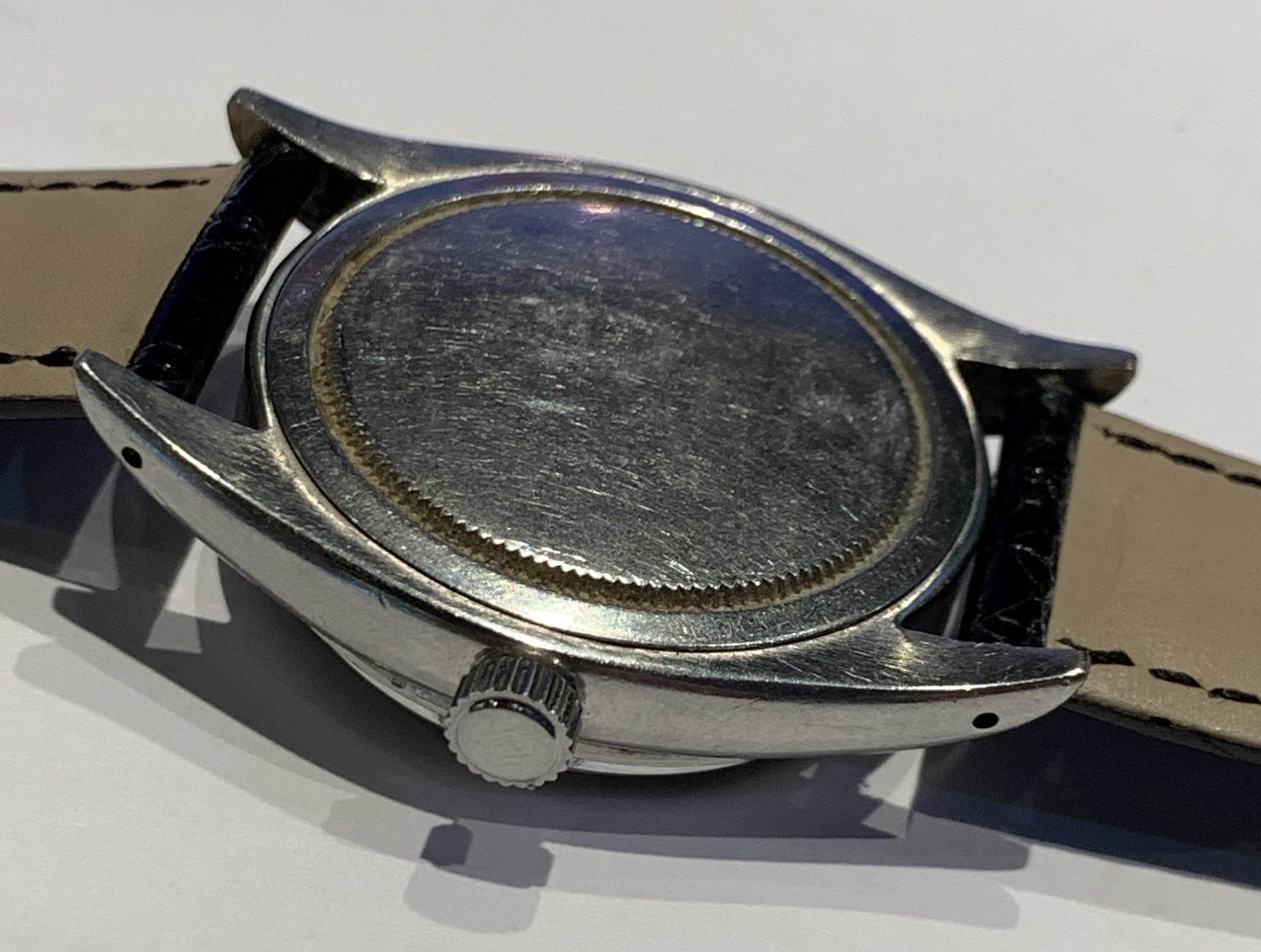 Rolex Oysterdate Precision Case reference 6494, Ca 1958, just traded, sold as is, wholesale unrestored but working. $1,980.00 - Image 10