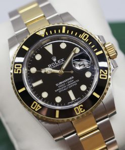 Rolex Submariner Date 18ct Yellow Gold & Stainless Steel on Matching Rolex Oyster Bracelet, Black Index Dial, Ref: 116613LN, Circa: 2020, Complete with Box & Papers, Balance of Rolex 5 year Factory Warranty