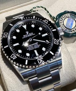 Rolex Oyster Perpetual Submariner stainless steel with Cerachrom bezel No Date 41mm curerent ref 124060, 2021, full set, never worn!!