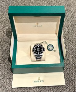 Alternative view of Rolex Oyster Perpetual Submariner stainless steel with Cerachrom bezel No Date 41mm curerent ref 124060, 2021, full set, never worn!!