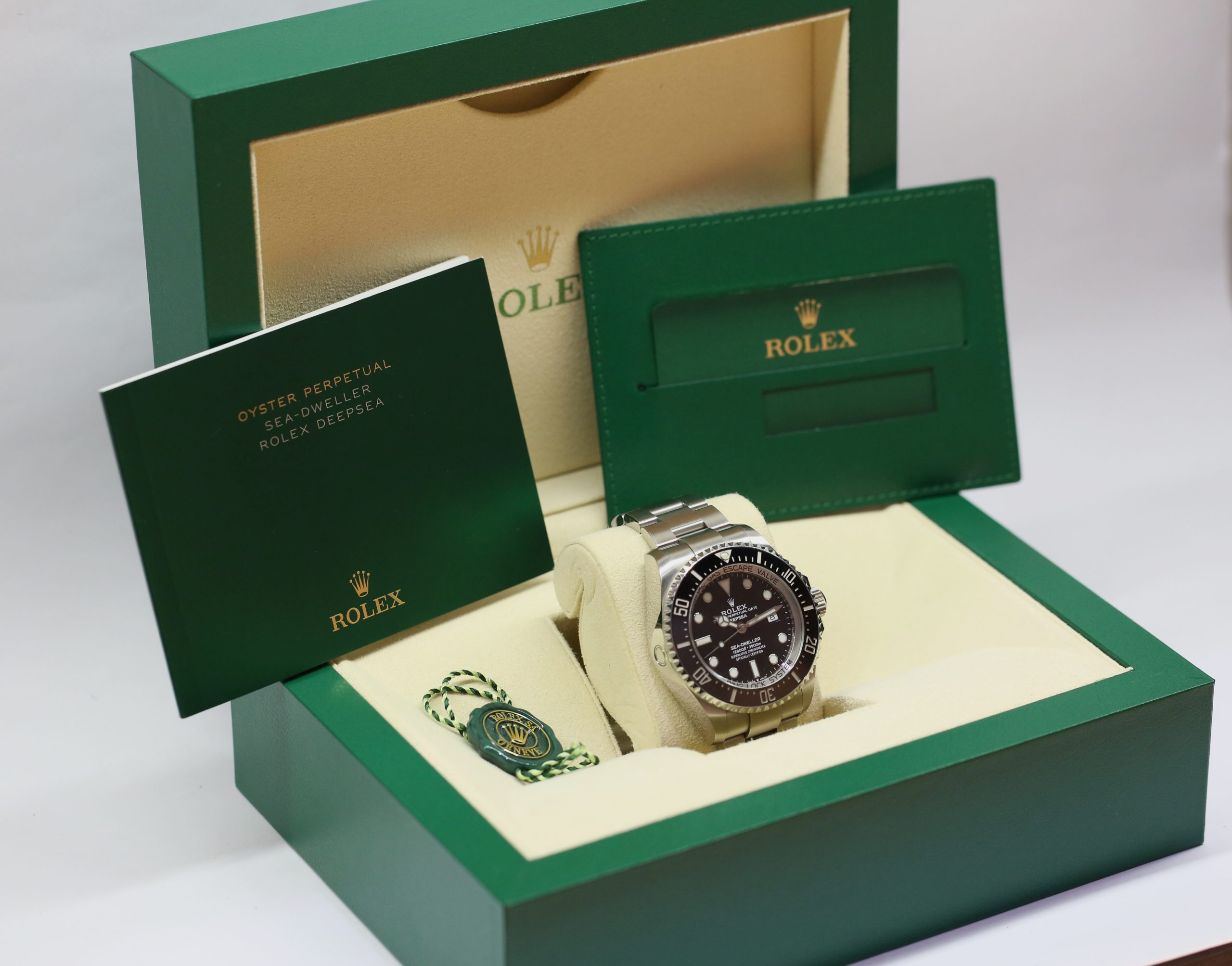 Rolex Oyster Perpetual Sea Dweller Deepsea in Rolex OysterSteel with Black Index Dial on Rolex Oystersteel Bracelet Ref. 126660 Circa: 2020 Complete with Box and Papers - Image 6